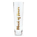 STEMLESS TOASTING CHAMPAGNE FLUTE FOR WEDDING PARTY - MAID OF HONOR