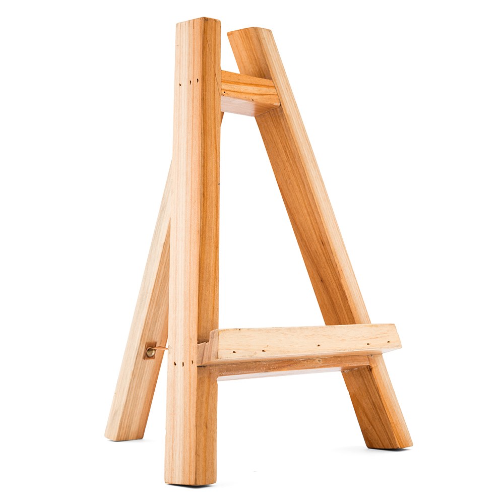 WOODEN WEDDING TABLE TOP DISPLAY EASEL