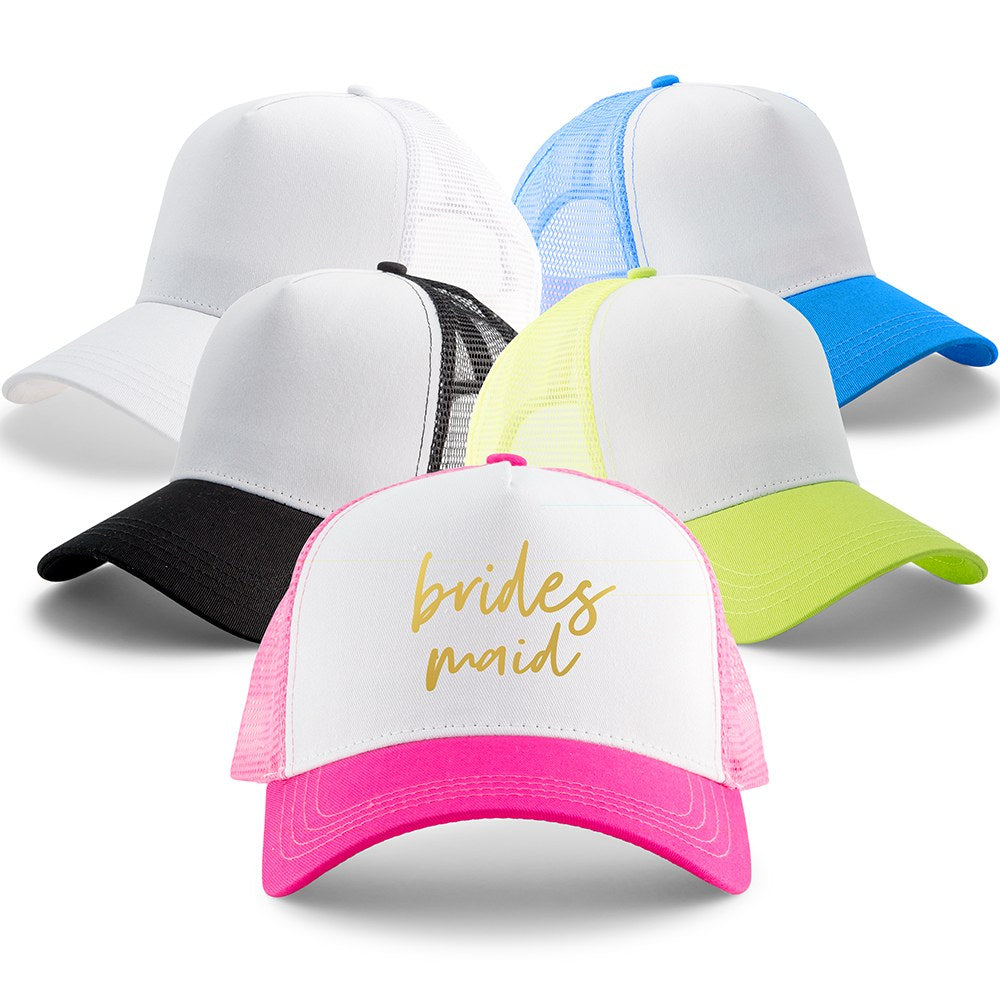 WEDDING PARTY SNAPBACK TRUCKER HATS - BRIDESMAID