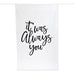 PRINTED PHOTO BACKDROP WEDDING DECORATION - ALWAYS YOU