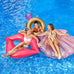 RED LIPS INFLATABLE POOL FLOAT