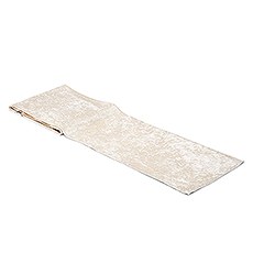 VELVET TABLE RUNNER - IVORY WHITE