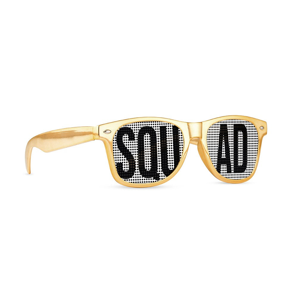WEDDING PARTY PINHOLE SUNGLASSES - SQUAD