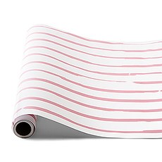 DECORATIVE PAPER RUNNER - LIGHT PINK STRIPE