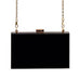 ACRYLIC BOX CLUTCH - BLACK