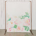 PRINTED PHOTO BACKDROP WEDDING DECORATION - FLORAL GARDEN PARTY