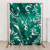 PRINTED PHOTO BACKDROP WEDDING DECORATION - BANANA LEAF