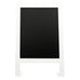 FRAMED RECTANGULAR CHALKBOARD EASEL SIGN - WHITE