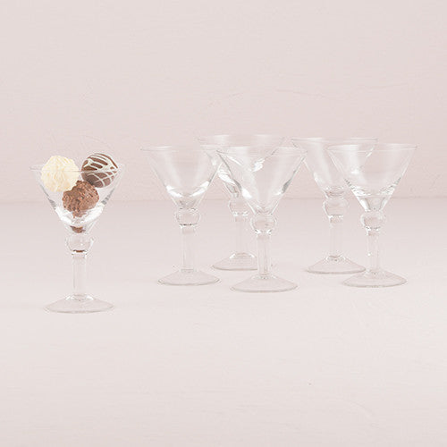 MINI MARTINI GLASSES (6/pkg) - AyaZay Wedding Shoppe