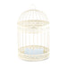 CLASSIC ROUND DECORATIVE BIRDCAGE IN IVORY - AyaZay Wedding Shoppe