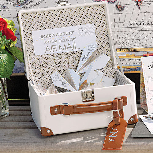 MINI SUITCASE WISHING WELL - AyaZay Wedding Shoppe