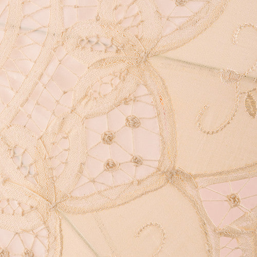 ANTIQUED BATTENBURG LACE PARASOL - 2 sizes - AyaZay Wedding Shoppe
