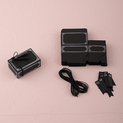 CHALKBOARD CHIC FAVOR BOX KIT (10/pkg) - AyaZay Wedding Shoppe