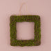 FAUX MOSS AND WICKER SQUARE FRAME - MEDIUM - AyaZay Wedding Shoppe
