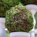 FAUX MOSS AND WICKER POMANDER - AyaZay Wedding Shoppe