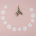 WHITE CIRCLE SEWN PAPER GARLAND - AyaZay Wedding Shoppe