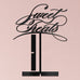 SWEET TREATS ACRYLIC SIGN - BLACK - AyaZay Wedding Shoppe