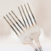 MR & MRS CAKE FORK SET