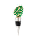 GREEN TROPICAL LEAF BOTTLE STOPPER - AyaZay Wedding Shoppe