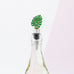 GREEN TROPICAL LEAF BOTTLE STOPPER - AyaZay Wedding Shoppe