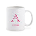 PERSONALIZED COFFEE MUG - CLASSIC MONOGRAM - AyaZay Wedding Shoppe