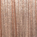 CUSTOM WEDDING PHOTO BACKDROP DECORATION - ROSE GOLD SEQUIN - AyaZay Wedding Shoppe