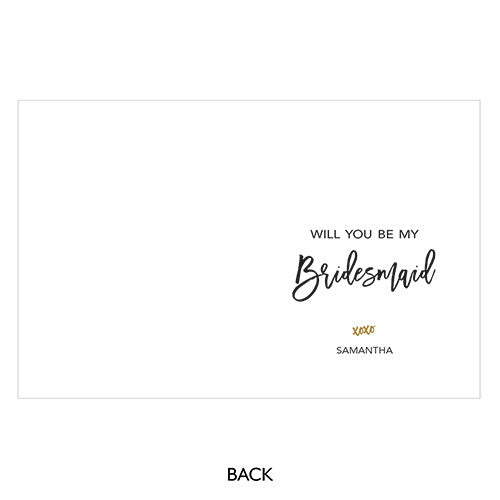 SPARKLE THANK YOU CARD WITH FOLD - AyaZay Wedding Shoppe