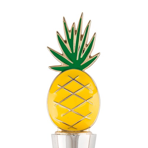 YELLOW PINEAPPLE BOTTLE STOPPER - AyaZay Wedding Shoppe