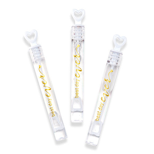 BEST DAY EVER WEDDING BUBBLES - AyaZay Wedding Shoppe