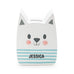 PERSONALIZED WOODEN PIGGY BANK FOR KIDS - WHITE CAT - AyaZay Wedding Shoppe
