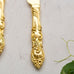 CAKE SERVING SET - CLASSIC GOLD ROMANCE - AyaZay Wedding Shoppe
