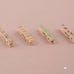 VINTAGE WOODEN CLOTHESPINS WITH ENGLISH GARDEN PATTERN - AyaZay Wedding Shoppe