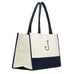 COLORBLOCK TOTE - NAVY - AyaZay Wedding Shoppe