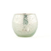 LARGE GLASS GLOBE VOTIVE HOLDER WITH REFLECTIVE LACE PATTERN (4/pkg) - available in 4 colours - AyaZay Wedding Shoppe