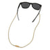 23" FACE MASK LANYARD WITH MAGNETIC SAFETY RELEASE - GOLD