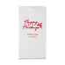 CLASSIC CHRISTMAS HAPPY HOLIDAYS BLOCK BOTTOM GUSSET PAPER GOODIE BAGS