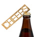 GOLD "CHEERS" BOTTLE OPENER FAVOUR - AyaZay Wedding Shoppe
