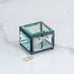 VINTAGE INSPIRED GLASS JEWELLERY BOX - AyaZay Wedding Shoppe
