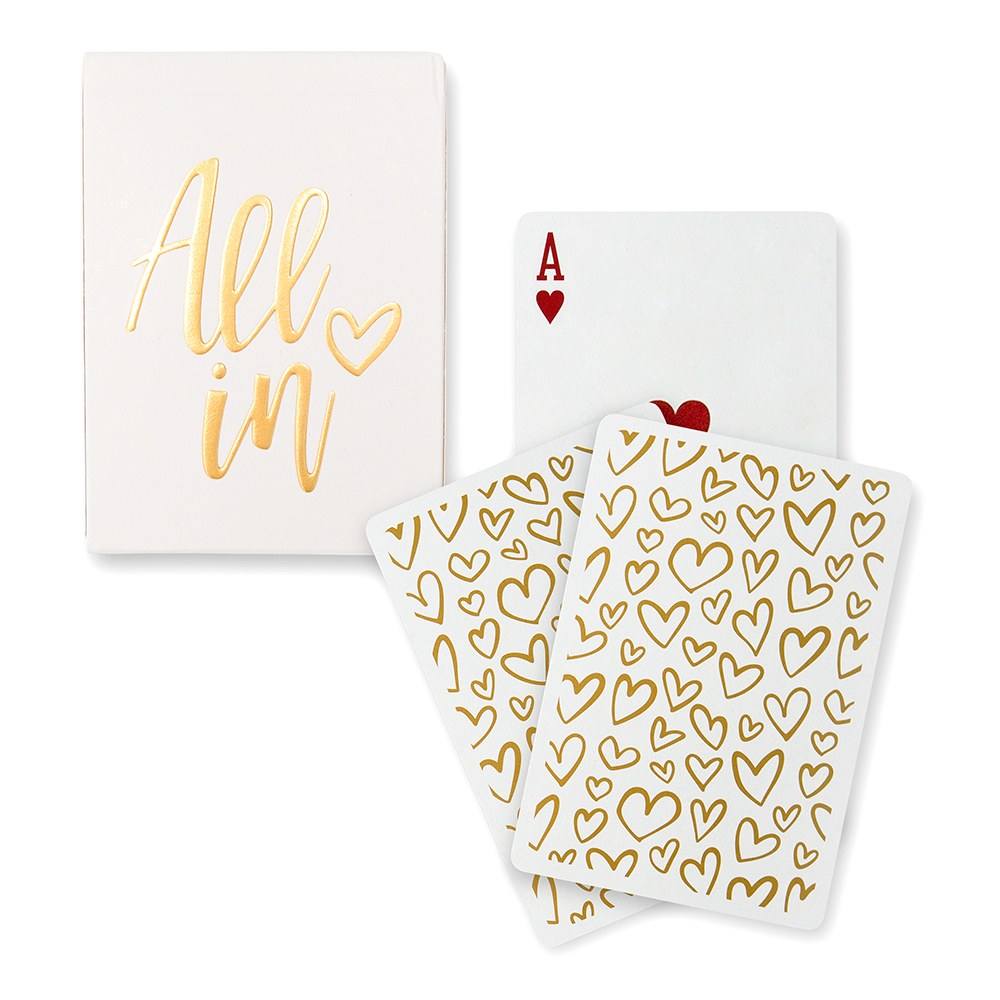 GOLD FOIL ALL IN PLAYING CARDS