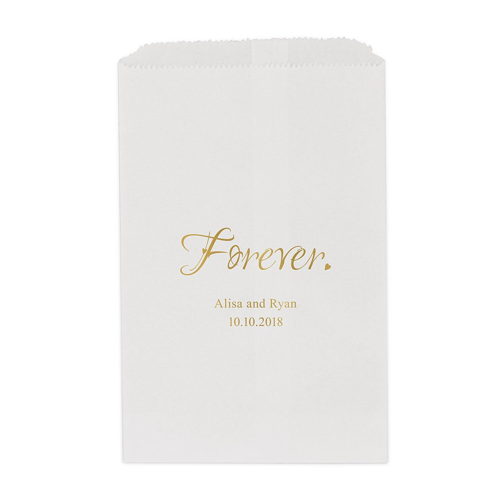 FOREVER. FLAT POCKET STYLE GOODIE BAG - AyaZay Wedding Shoppe