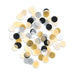 MIXED METALLICS JUMBO PARTY TISSUE CONFETTI - GOLD, SILVER, BLACK - AyaZay Wedding Shoppe