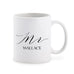 PERSONALIZED COFFEE MUG - MR - AyaZay Wedding Shoppe
