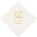 PERSONALIZED FOIL PRINTED PAPER NAPKINS - Party Time
(50/pkg)