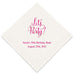 PERSONALIZED FOIL PRINTED PAPER NAPKINS - Let’s Party!
(50/pkg)