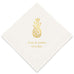 PERSONALIZED FOIL PRINTED PAPER NAPKINS - Pineapple
(50/pkg)