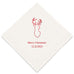 CHRISTMAS REINDEER PRINTED NAPKINS (50/pkg)