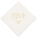 MERRY MIDNIGHT LOVE PRINTED NAPKINS (50/pkg)