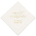 MERRY MIDNIGHT MERRY CHRISTMAS PRINTED NAPKINS (50/pkg)