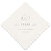 PERSONALIZED FOIL PRINTED PAPER NAPKINS - 60 Years
(50/pkg)