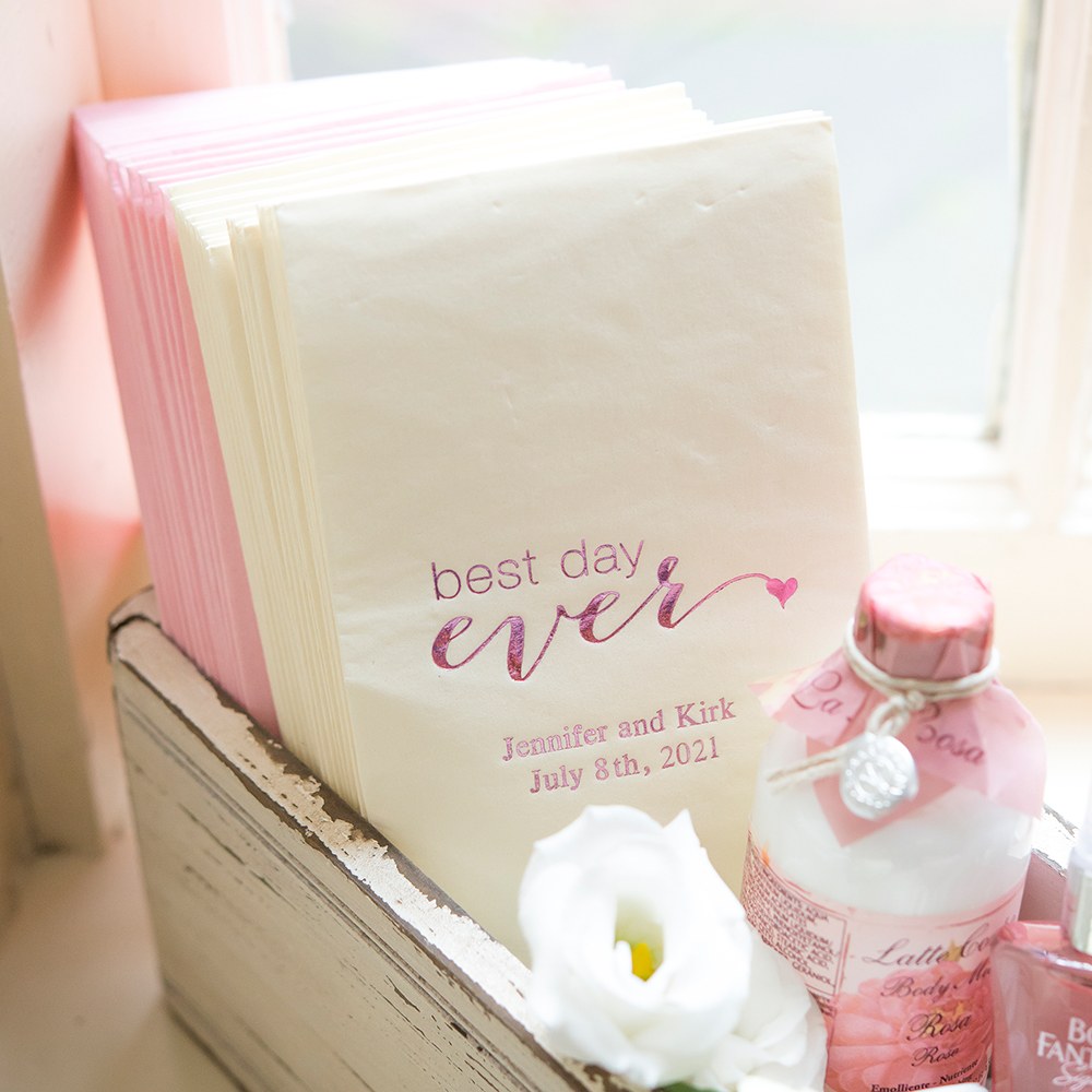 BEST DAY EVER PRINTED NAPKINS (50/pkg)
